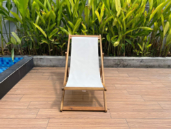 Кресло-шезлонг из акации, 96x57,5x83 см, TP7027.3.2