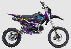Питбайк BSE MX125 17/14 Purple Dragon
