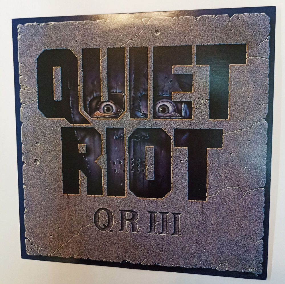 Винтажная виниловая пластинка LP Quiet Riot QR III (Japan 1986)