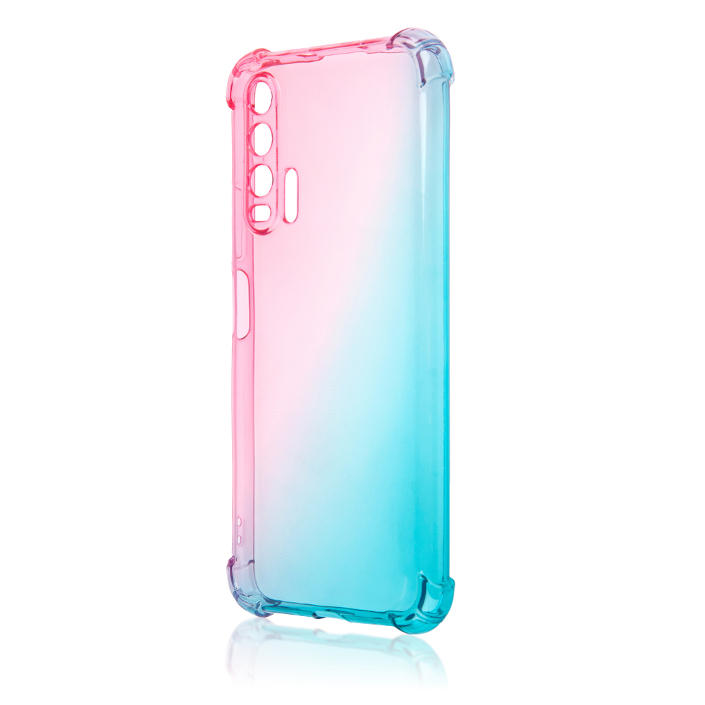 Чехол ROSCO для Honor 20 Pro оптом (арт. HW-H20P-HARD-TPU-PINK-BLUE)