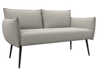 Диван прямой Лига-083, рогожка Амур 02 бежевый