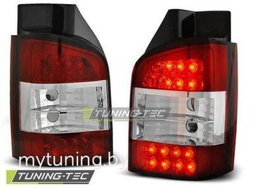 Задние фонари VW T5 red white led