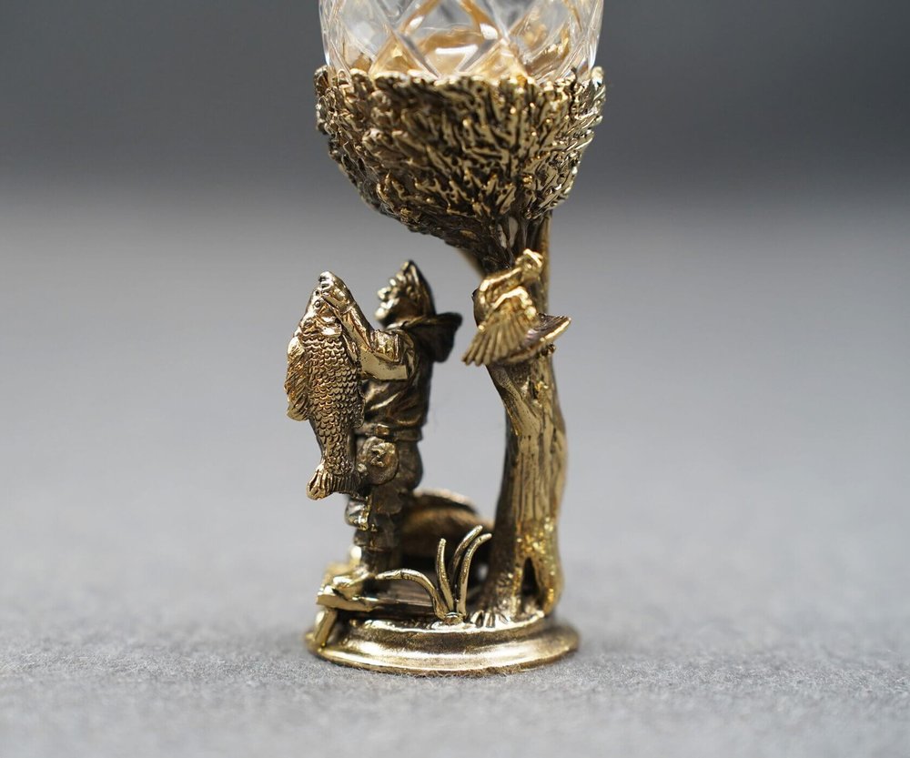 Подарочный набор стопок "Рыбак" 6 шт.