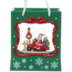 Сувенир с подсветкой «Дед Мороз с поздравлением» 16.5*8.5*19 см, микс (питание от USB и батареек)