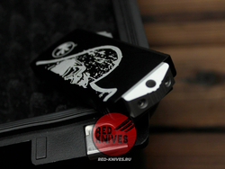 Нож Microtech Exocet T/E Memento Mori - танто клинок