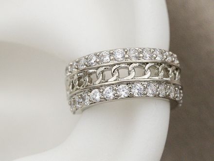 Кафф со стразами