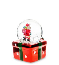 PM-72 Шар со снегом в асс. «Новогодние Приключения»