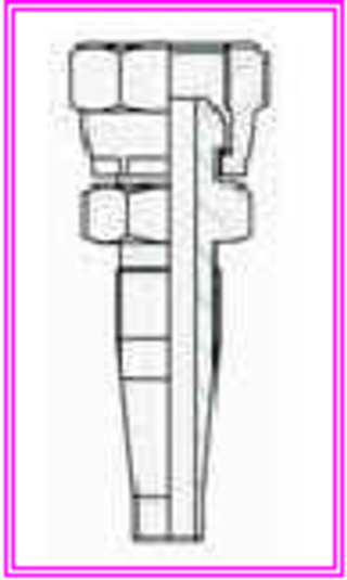 Фитинг DN 10 BSP (Г) 3/8" многоразовый