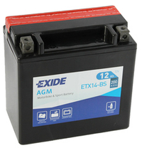 EXIDE ETX14-BS аккумулятор
