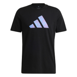 Мужское теннисное поло adidas Graphic T-Shirt Men - Black, Violet
