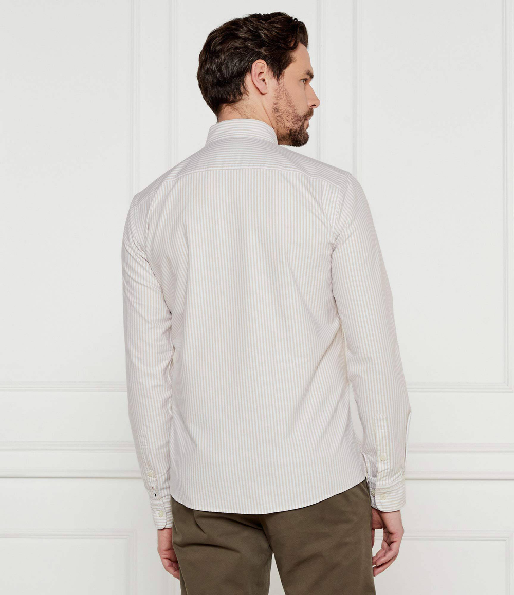 Рубашка H-ROAN-BD-E-C1-243 BOSS BLACK - бежевый(50520275)