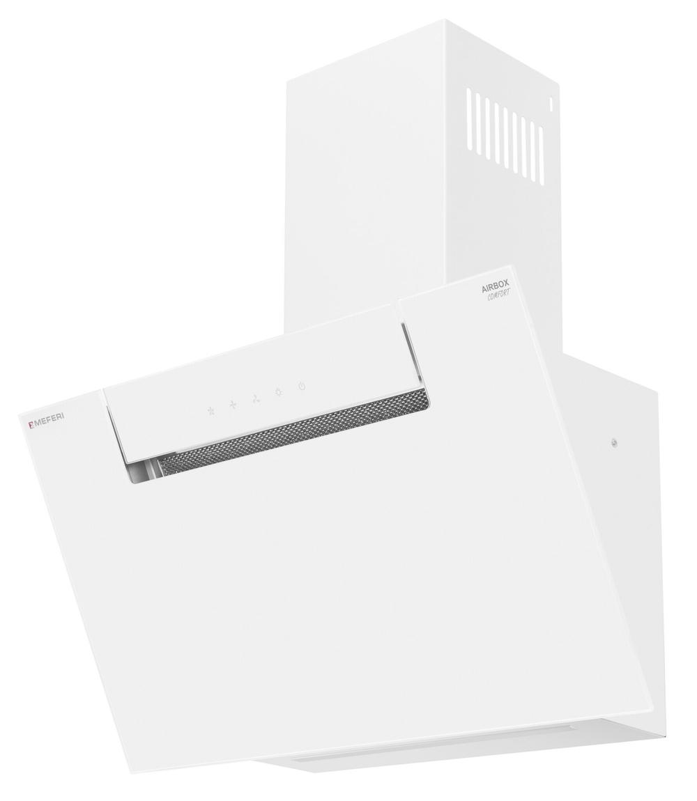 Наклонная пристенная вытяжка Meferi AIRBOX60WH COMFORT фото 3