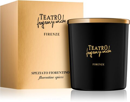 Teatro Fragranze Speziato Fiorentino - ароматическая свеча (Флорентийские специи) /   180  g  / GTIN 8058159961590