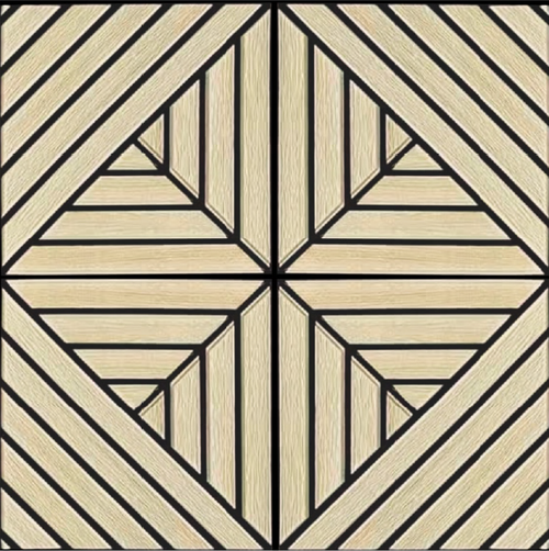 Самоклеящаяся панель ПВХ Мадера 680х680х3 мм