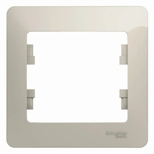 GLOSSA 1-постовая РАМКА, МОЛОЧНЫЙ