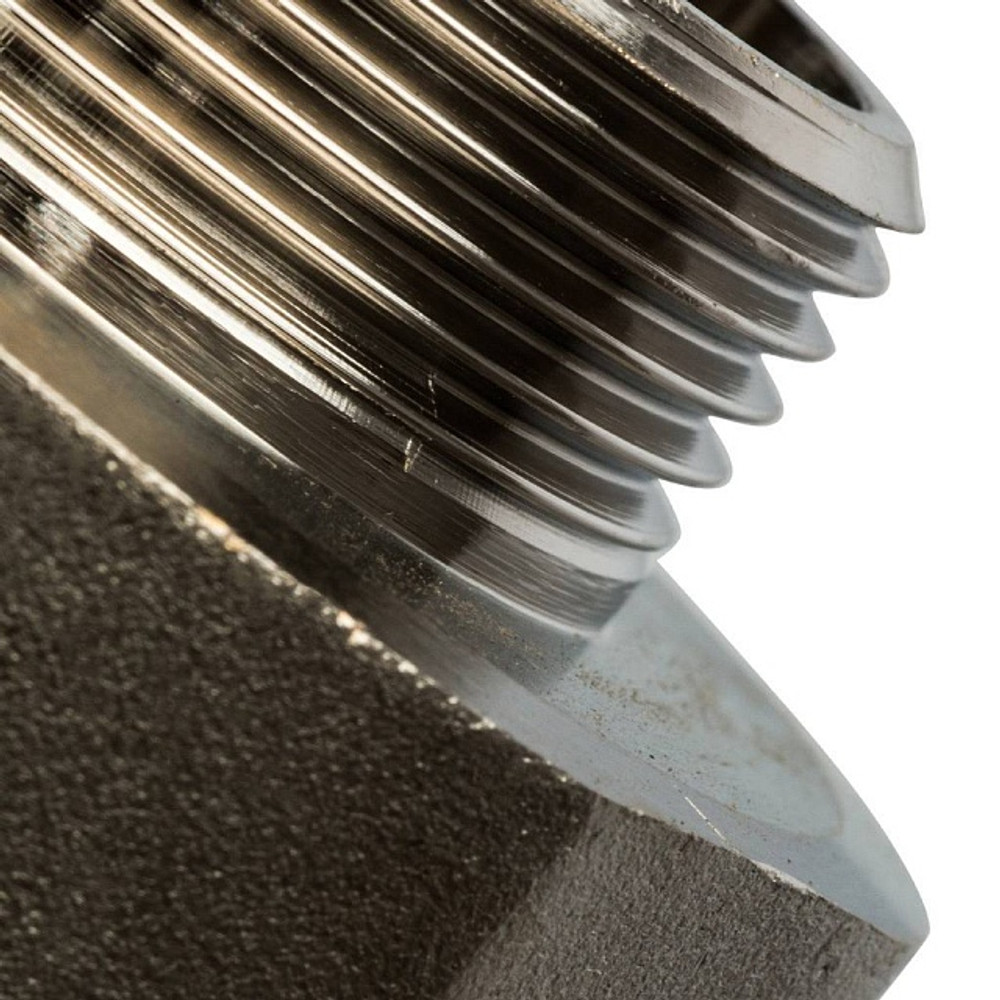 Переход с внутренней резьбы на наружную STOUT SFT 0008 - 2" x 1"1/4 (латунь никелированная)