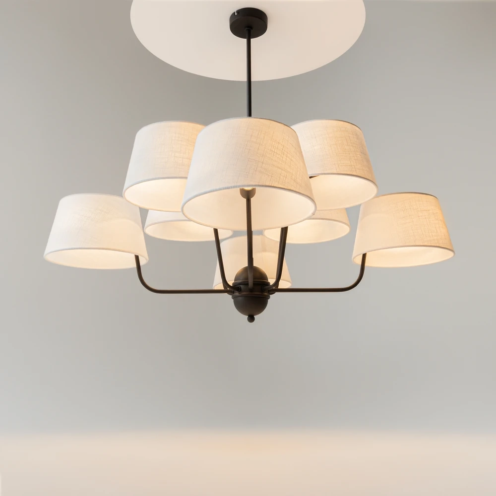 Люстра на штанге Maytoni MODESTO MOD360PL-08B