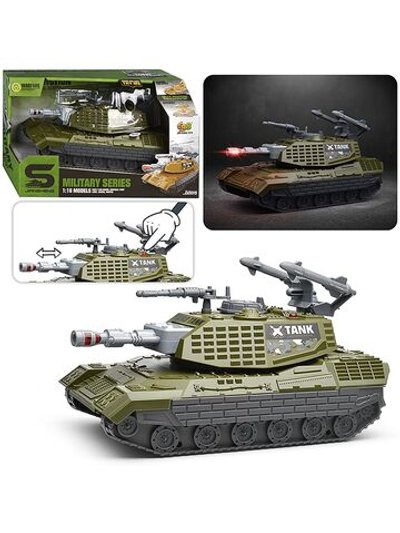 Игрушка Танк Ударная сила со светом и звуком (JS206)