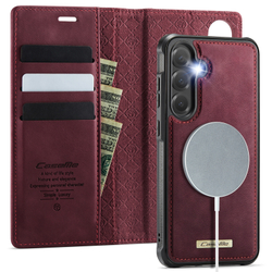 Чехол-кошелек CaseMe 2 in 1 MagSafe Samsung Galaxy S25+