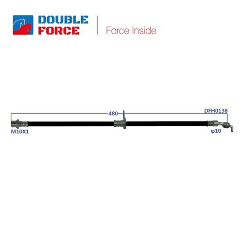 Шланг тормозной Double Force DFH0138