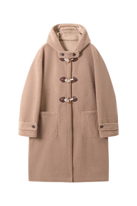 Пальто DONSMOKE Hooded Sherpa Coat