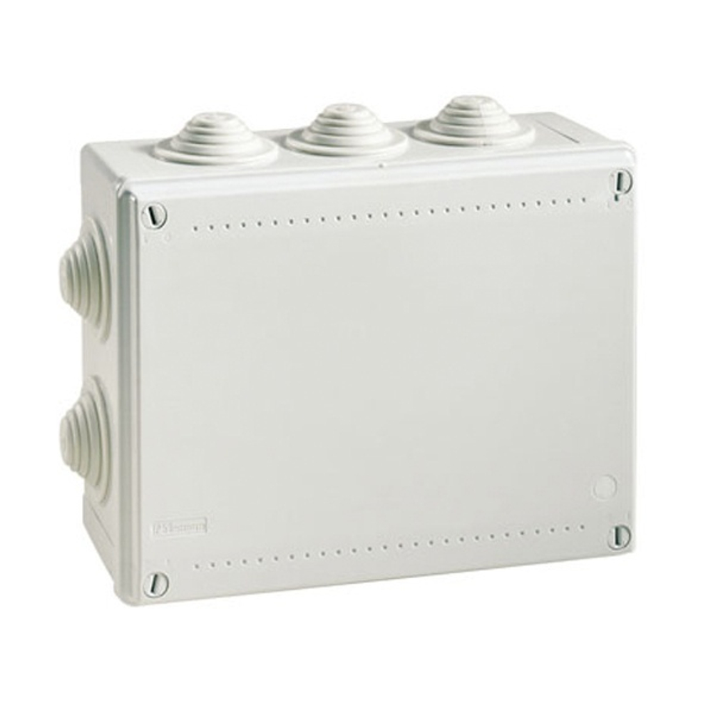Коробка ответвит. с 10 кабельными вводами д.32мм, IP55, 190х140х70мм DKC 54100