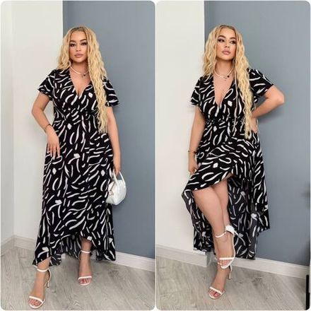 Платье на запах УК-1964-15 Фабрика Моды Фото 1