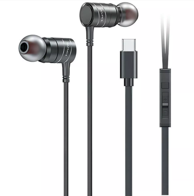 Наушники проводные Awei PC-8T Type-C пульт/мик.