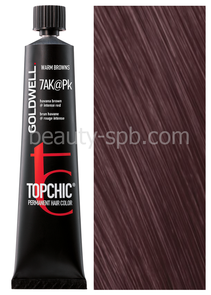 Goldwell Topchic 7AK@PК холодный медный с розовым сиянием 60 мл