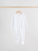 Комбинезон / Cлип для малышей Next F40-052, 3 шт., Серый, Белый