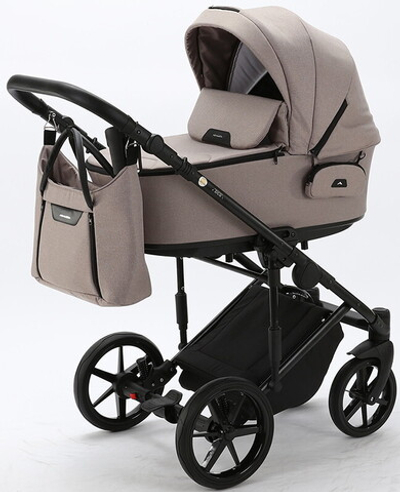 Детская коляска Adamex Zico 2 в 1 Z-TK72 ШОКОЛАД.ТК