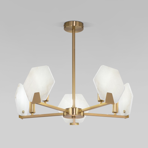 Умный потолочный светильник 60158/5 латунь