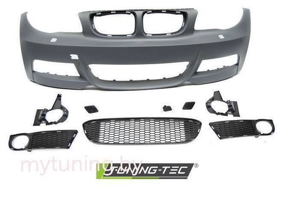 Передний бампер M-TECH для BMW 1 E81 E82 E87 E88 LCi