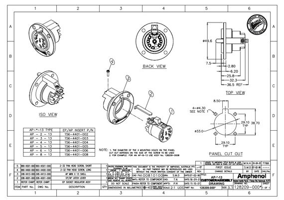 Amphenol AP-4-13