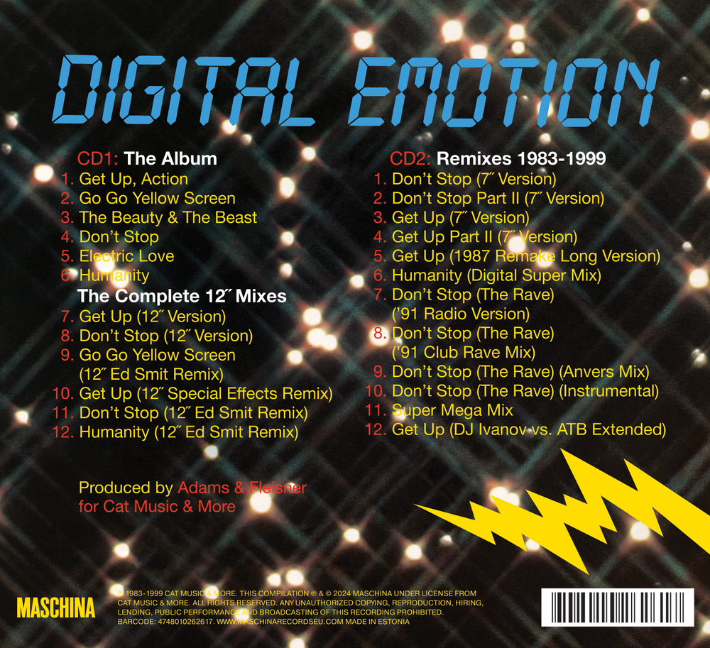 CD: Digital Emotion — «Digital Emotion» (1984/2024) [2CD Expanded Edition]