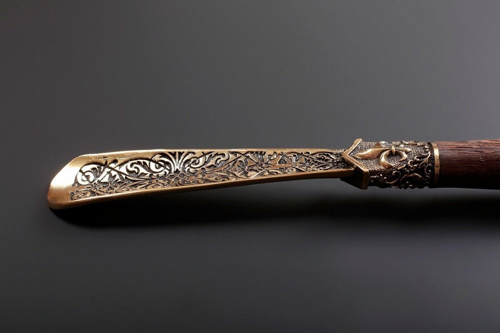 Ложка для обуви "Денежная лягушка"