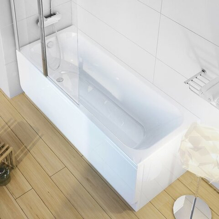 ВАННА АКРИЛОВАЯ RAVAK CHROME 170x75 с каркасом и панелью