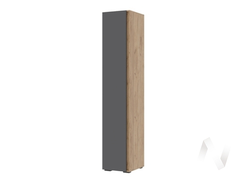 Пенал закрытый ПН 01 МС Хелен ЛДСП (дуб крафт золото/серый графит)