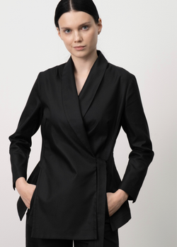 Жакет с запахом