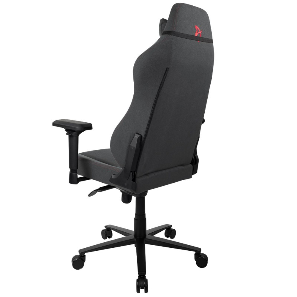 Компьютерное кресло (для геймеров) Arozzi Primo Woven Fabric - Black - Red logo (PRIMO-WF-BKRD)