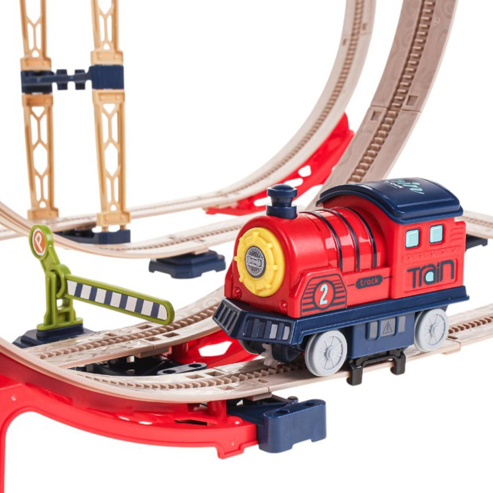 Железная дорога на бат., чемодан 89955