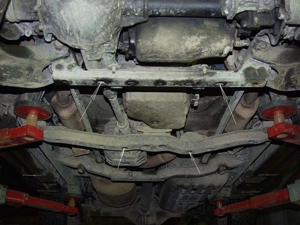 Защита картера Sheriff для Opel Frontera B 1999-2004 арт.16.0351