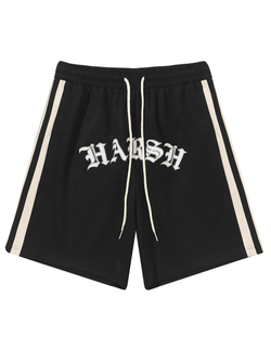 Шорты HARSHandCRUEL "Font Logo" Velour Shorts