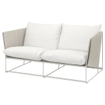 Диван садовый - IKEA HAVSTEN, 179x90x94см, белый, ХАВСТЕН ИКЕА