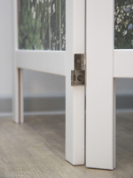 Ширма - перегородка для зонирования пространства деревянная с картинкой с обеих сторон "Райские птички", 3 створки, 480*1800 мм