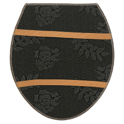 Комплект ковриков "Анталия", для ванной и туалета, антискользящие, 50 см x 80 см