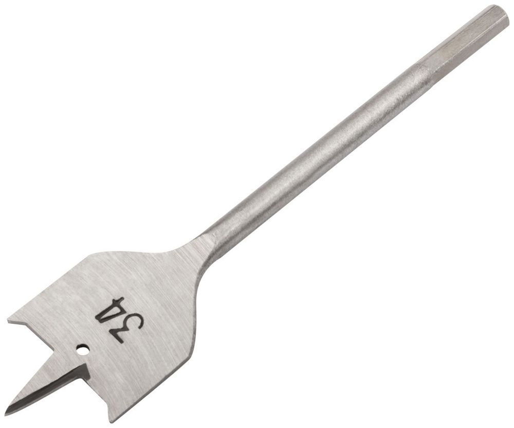 Сверло по дереву перовое 34x152 мм, 36134