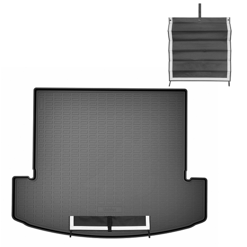 Коврик в багажник Norplast для Hyundai Santa Fe V в кузове MX5 2023-, Черный, 7 мест, MX5, арт.NPA00-T31-541-AP