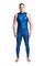 Гидрокостюм Aquateam Фридайвер Тренировочный 1,5 мм голый/лайкра синий