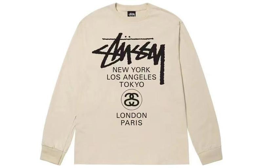 Толстовки Stussy WORLD TOUR LS TEE T, 3993713